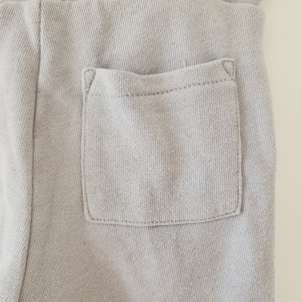 Andy & Evan 2t gray shorts with blue drawstring - Picture 2 of 6